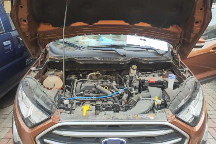 Used Ford EcoSport 2018 1.5L Automatic Platinum Wing Model Engine Bay