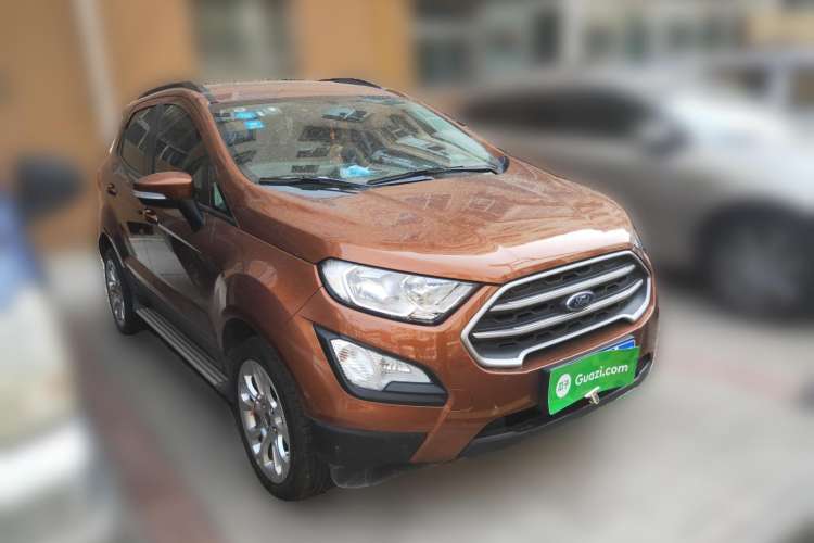 Used Ford EcoSport 2018 1.5L Automatic Platinum Wing Model Front Right 45 Deg