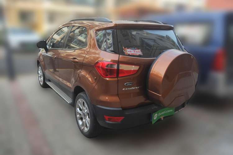 Used Ford EcoSport 2018 1.5L Automatic Platinum Wing Model Rear Left 45 Deg