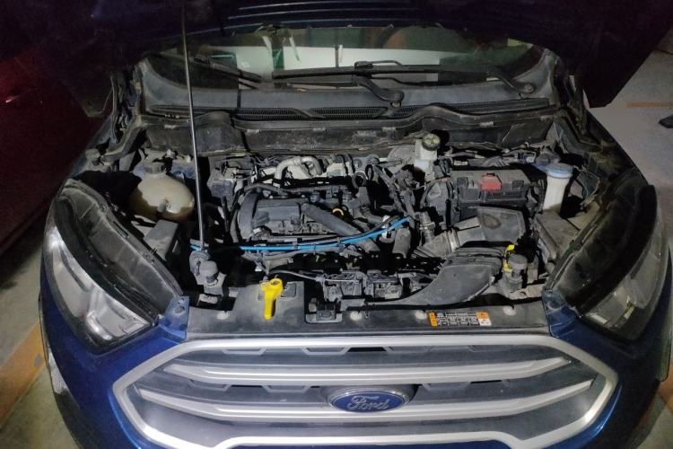 Used Ford EcoSport 2018 1.5L Automatic Platinum Wing Model Engine Bay