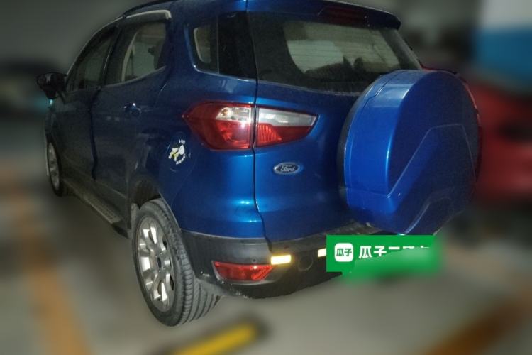 Used Ford EcoSport 2018 1.5L Automatic Platinum Wing Model Rear Left 45 Deg
