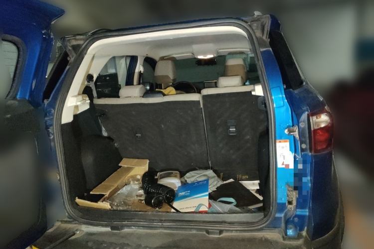 Used Ford EcoSport 2018 1.5L Automatic Platinum Wing Model Trunk