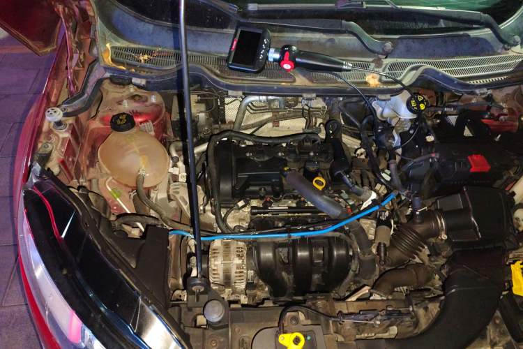 Used Ford EcoSport 2018 1.5L Automatic Platinum Wing Model Engine Bay Right