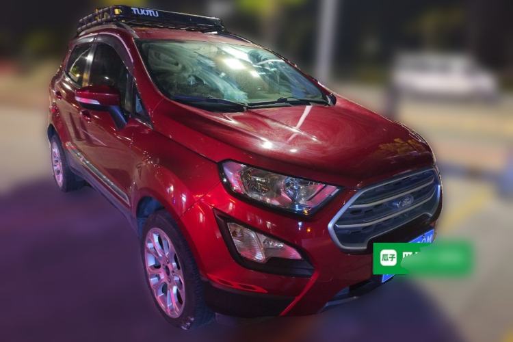 Used Ford EcoSport 2018 1.5L Automatic Platinum Wing Model Front Right 45 Deg