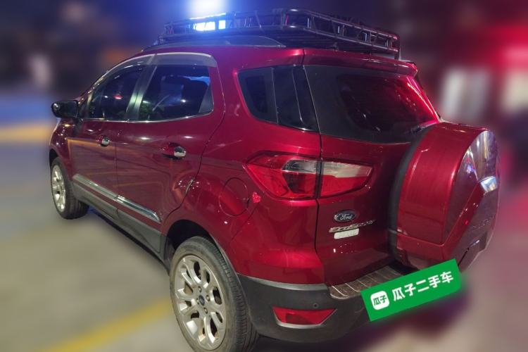 Used Ford EcoSport 2018 1.5L Automatic Platinum Wing Model Rear Left 45 Deg