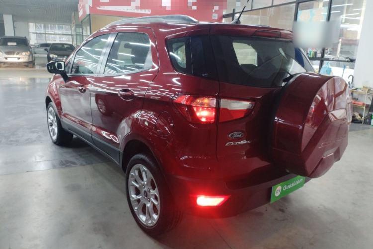 Used Ford EcoSport 2018 1.5L Automatic Platinum Wing Model Rear Left 45 Deg