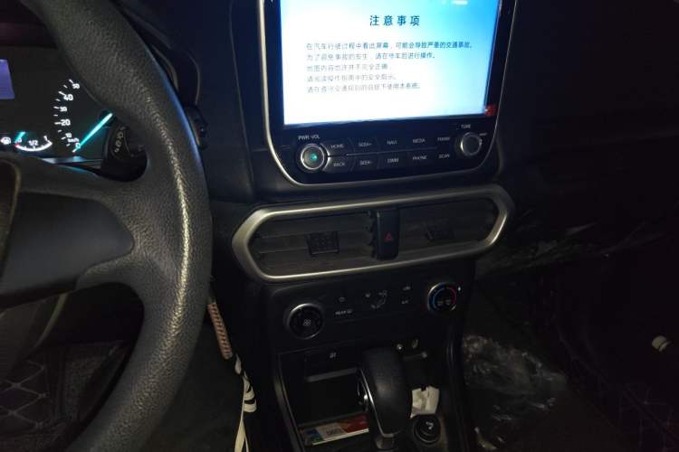 Used Ford EcoSport 2018 1.5L Automatic Elite Edition Audio And AC Panel