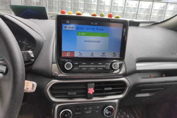 Used Ford EcoSport 2018 Revised 1.5L Automatic Platinum Wing Edition Audio And AC Panel