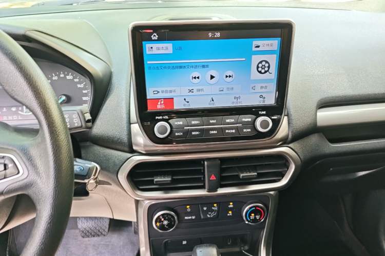 Used Ford EcoSport 2018 1.5L Automatic Platinum Wing Model Audio And AC Panel