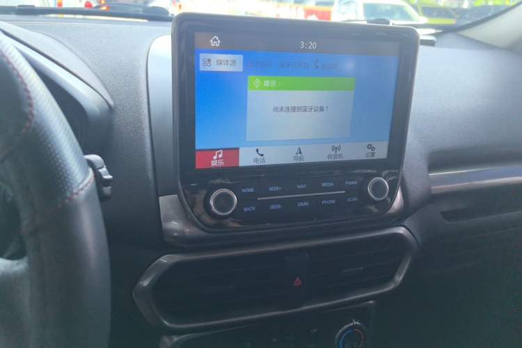 Used Ford EcoSport 2018 1.5L Automatic Platinum Wing Model Audio And AC Panel