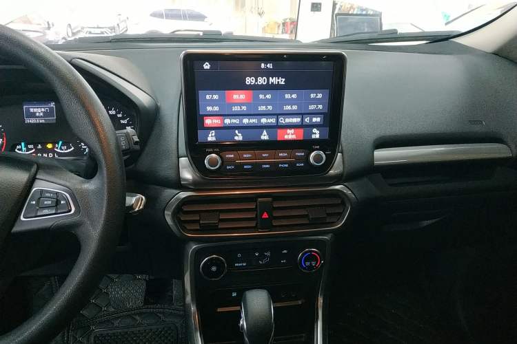 Used Ford EcoSport 2018 1.5L Automatic Platinum Wing Model Audio And AC Panel
