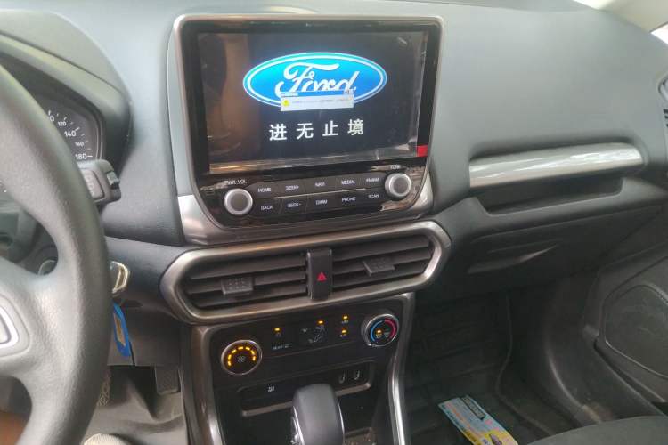 Used Ford EcoSport 2018 Revised 1.5L Automatic Platinum Wing Edition Audio And AC Panel