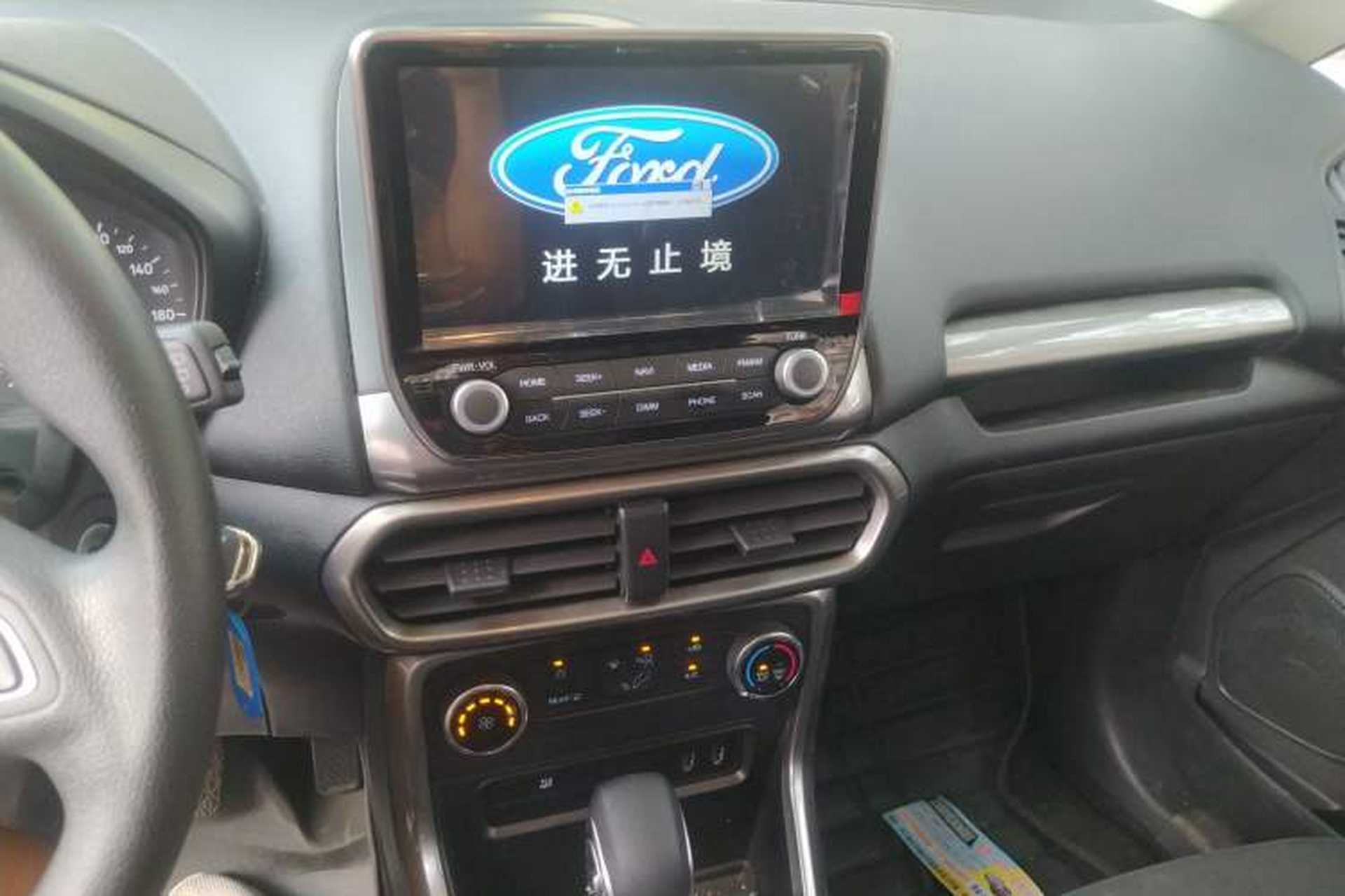 Used Ford EcoSport 2018 Revised 1.5L Automatic Platinum Wing Edition Audio And AC Panel