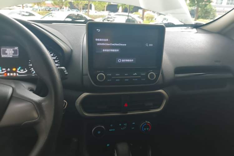 Used Ford EcoSport 2018 1.5L Automatic Elite Edition Audio And AC Panel