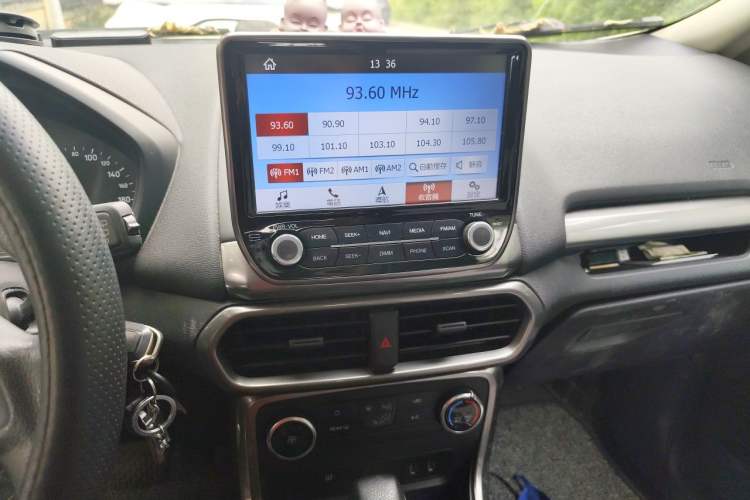 Used Ford EcoSport 2018 1.5L Automatic Platinum Wing Model Audio And AC Panel