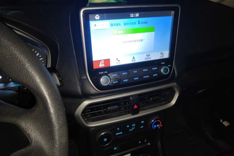 Used Ford EcoSport 2018 1.5L Manual Jingyi Model Audio And AC Panel