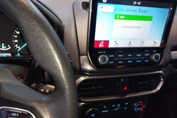 Used Ford EcoSport 2018 Revised 1.5L Automatic Platinum Wing Edition Audio And AC Panel