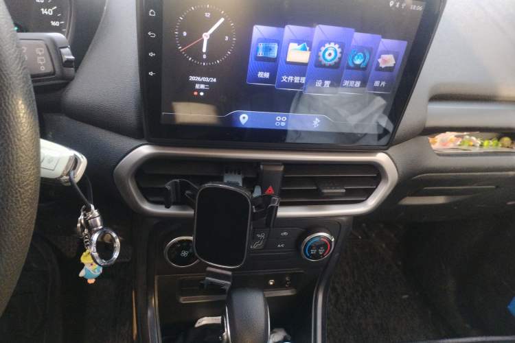 Used Ford EcoSport 2018 1.5L Automatic Elite Edition Audio And AC Panel