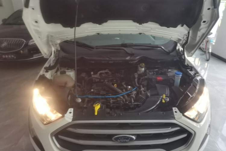 Used Ford EcoSport 2018 1.5L Automatic Platinum Wing Model Engine Bay