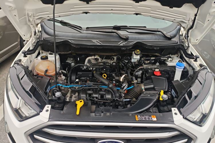 Used Ford EcoSport 2018 1.5L Automatic Platinum Wing Model Engine Bay