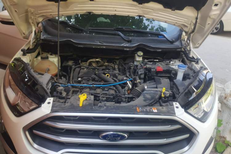 Used Ford EcoSport 2018 1.5L Automatic Platinum Wing Model Engine Bay