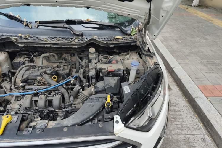 Used Ford EcoSport 2018 1.5L Automatic Platinum Wing Model Engine Bay Left