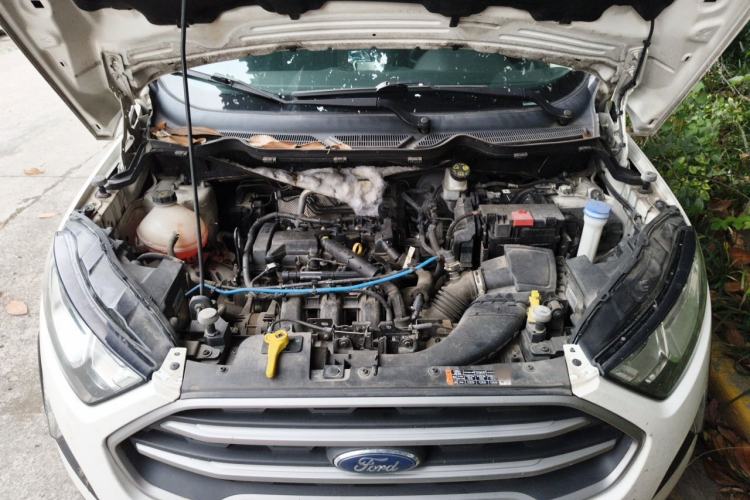 Used Ford EcoSport 2018 1.5L Automatic Platinum Wing Model Engine Bay