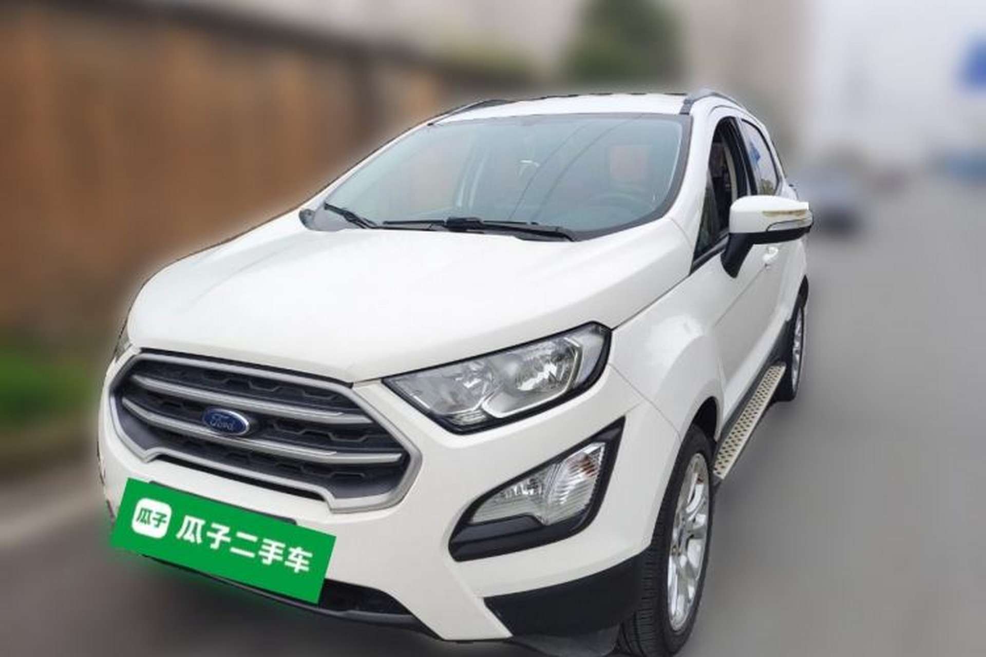 Used Ford EcoSport 2018 1.5L Automatic Platinum Wing Model Front Left 45 Deg