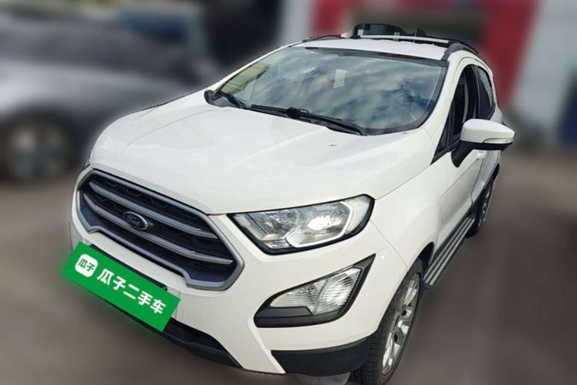 Used Ford EcoSport 2018 1.5L Automatic Platinum Wing Model Front Left 45 Deg
