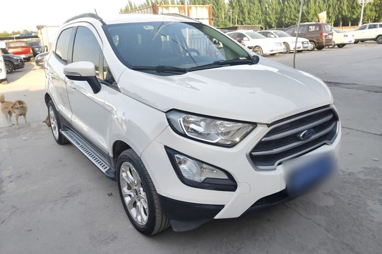 Used Ford EcoSport 2018 1.5L Automatic Platinum Wing Model Front Right 45 Deg