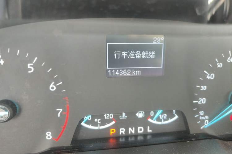 Used Ford EcoSport 2018 Revised 1.5L Automatic Platinum Wing Edition Odometer Close Up