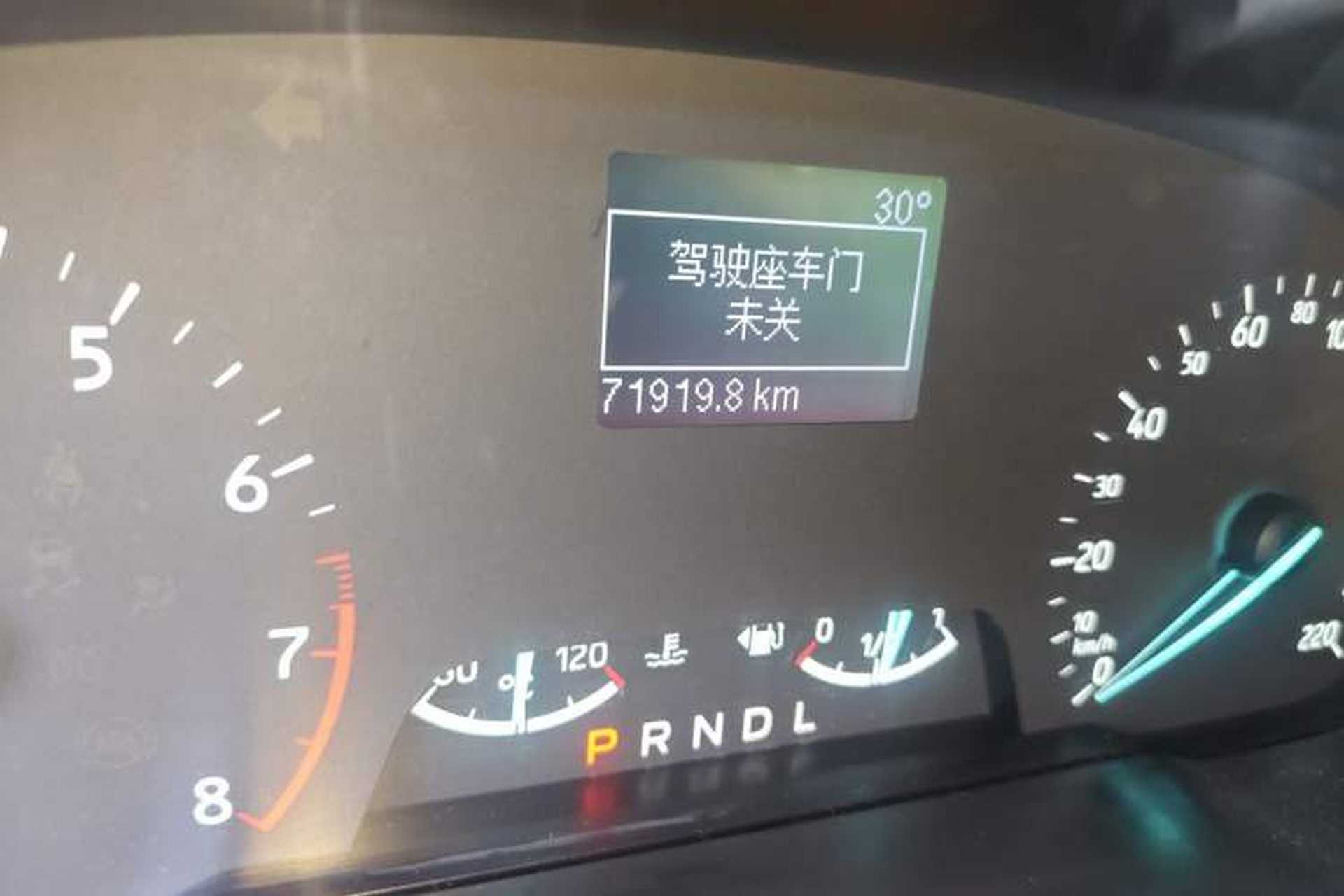 Used Ford EcoSport 2018 1.5L Automatic Elite Edition Odometer Close Up