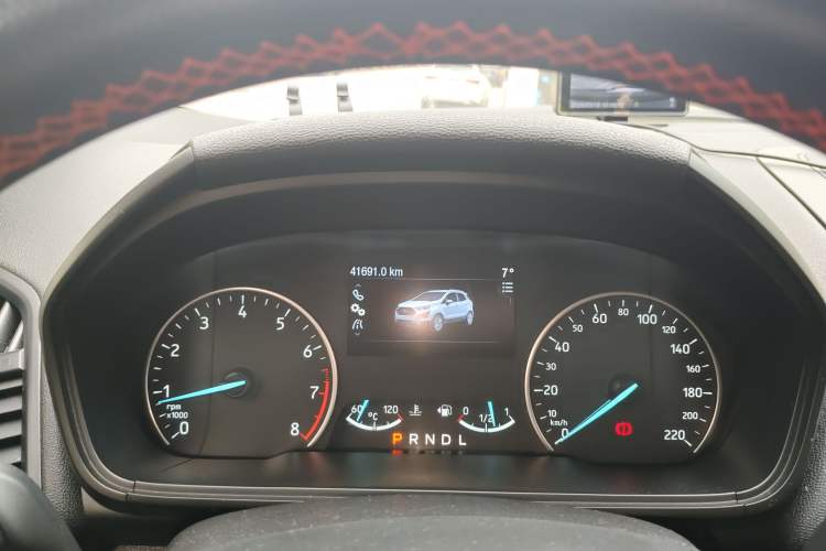 Used Ford EcoSport 2018 1.5L Automatic Zunyi Trim Odometer Close Up