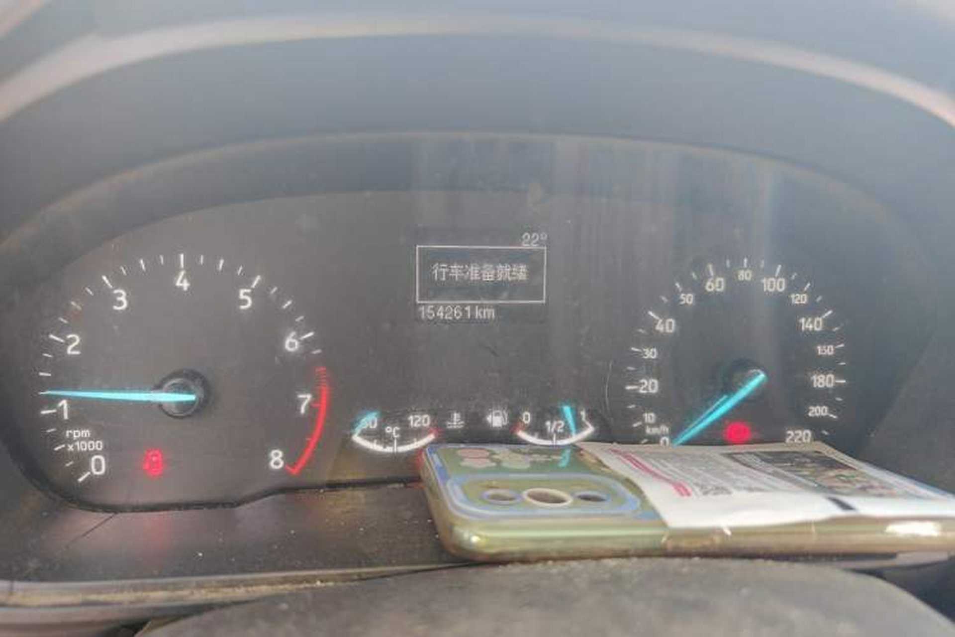 Used Ford EcoSport 2018 1.5L Automatic Elite Edition Odometer Close Up