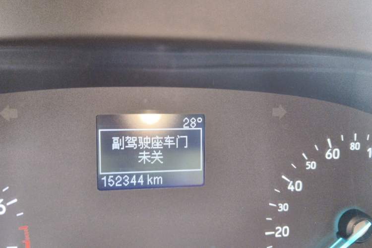 Used Ford EcoSport 2018 1.5L Automatic Elite Edition Odometer Close Up