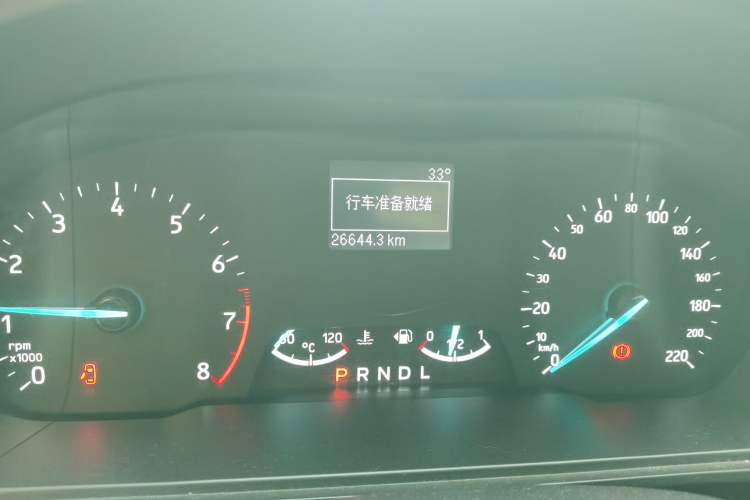 Used Ford EcoSport 2018 1.5L Automatic Elite Edition Odometer Close Up