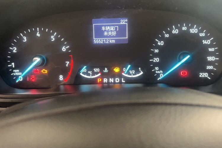 Used Ford EcoSport 2018 1.5L Automatic Elite Edition Odometer Close Up