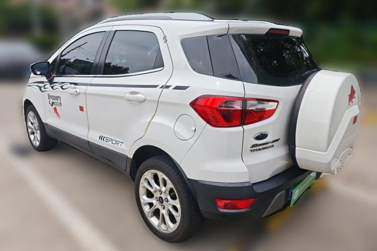 Used Ford EcoSport 2018 EcoBoost 125 Automatic Luxury Edition Rear Left 45 Deg