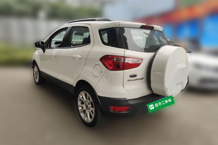 Used Ford EcoSport 2018 Revised 1.5L Automatic Platinum Wing Edition Rear Left 45 Deg
