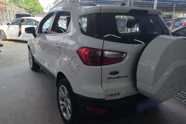 Used Ford EcoSport 2018 1.5L Automatic Platinum Wing Model Rear Left 45 Deg
