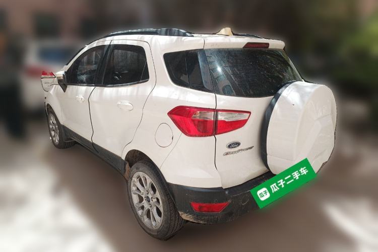Used Ford EcoSport 2018 1.5L Automatic Platinum Wing Model Rear Left 45 Deg