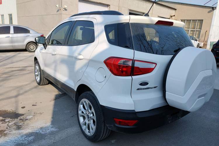 Used Ford EcoSport 2018 1.5L Automatic Platinum Wing Model Rear Left 45 Deg