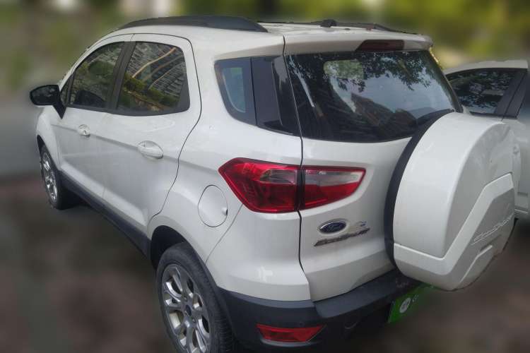 Used Ford EcoSport 2018 Revised 1.5L Automatic Platinum Wing Edition Rear Left 45 Deg