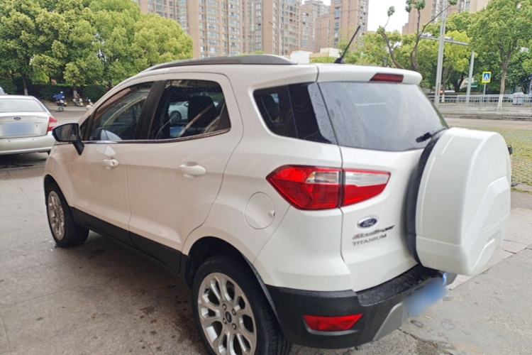 Used Ford EcoSport 2018 EcoBoost 125 Automatic Luxury Edition Rear Left 45 Deg