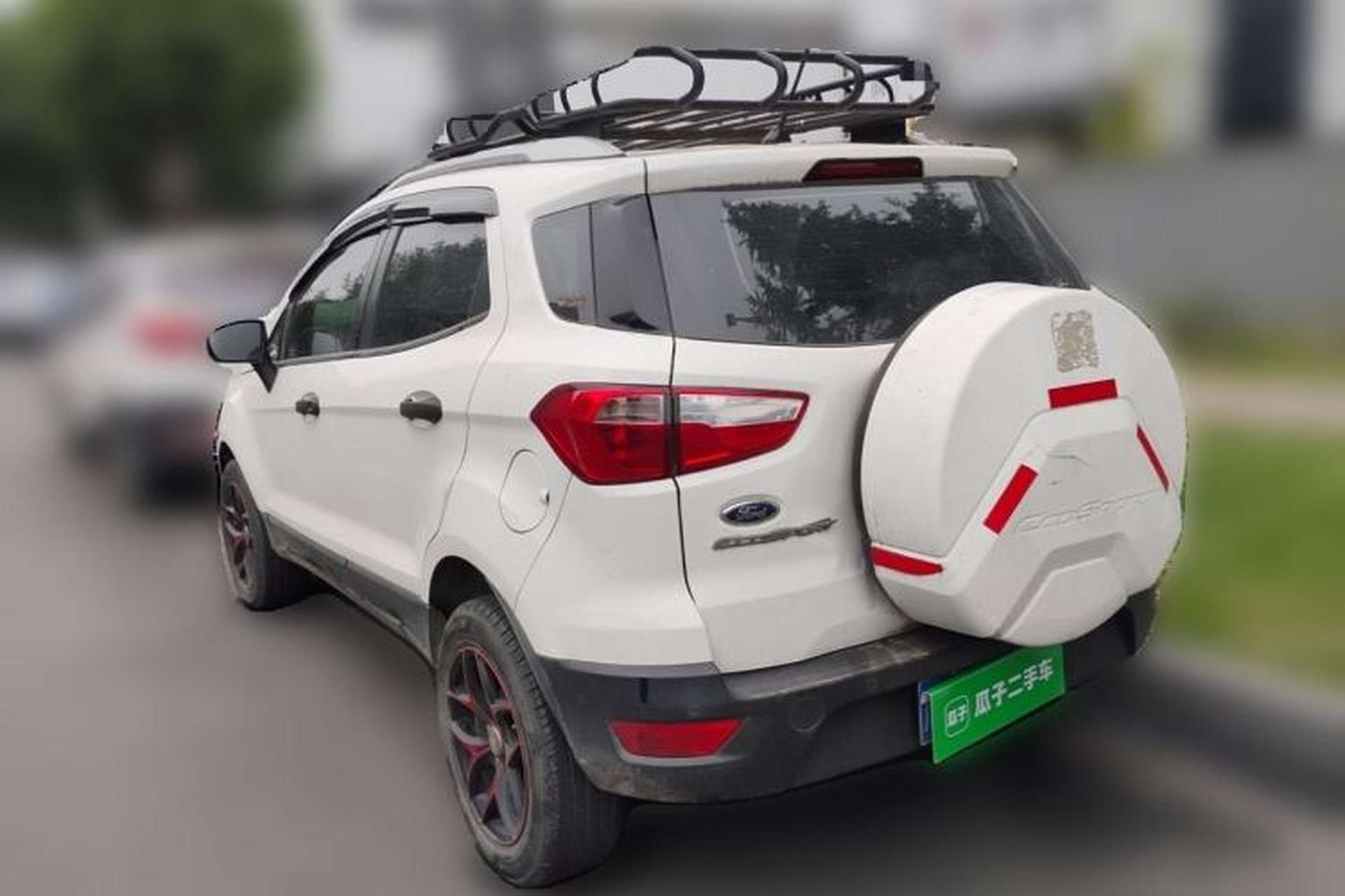 Used Ford EcoSport 2018 1.5L Manual Jingyi Model Rear Left 45 Deg