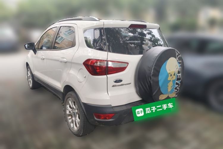 Used Ford EcoSport 2018 Revised 1.5L Automatic Platinum Wing Edition Rear Left 45 Deg