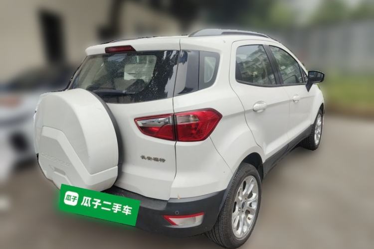 Used Ford EcoSport 2018 Revised 1.5L Automatic Platinum Wing Edition Rear Right 45 Deg