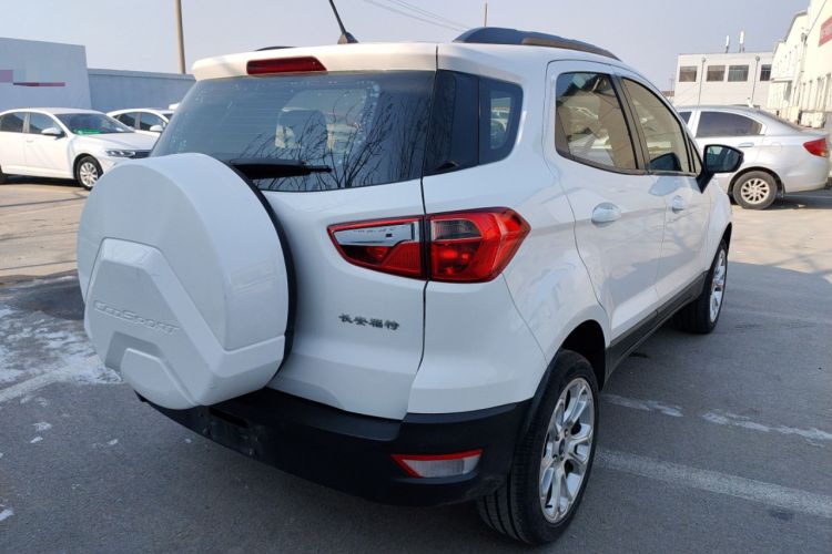 Used Ford EcoSport 2018 1.5L Automatic Platinum Wing Model Rear Right 45 Deg