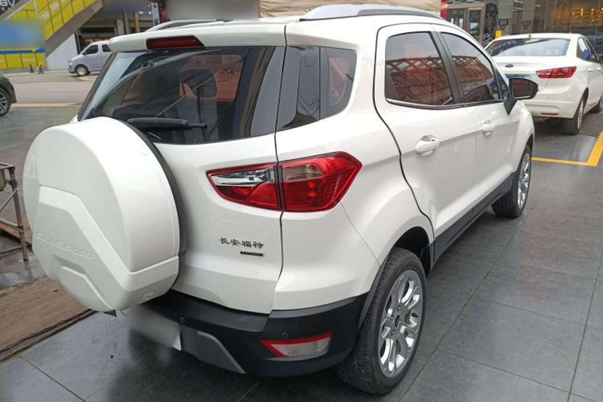 Used Ford EcoSport 2018 EcoBoost 125 Automatic Luxury Edition Rear Right 45 Deg