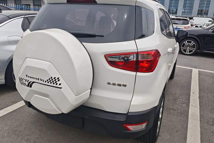 Used Ford EcoSport 2018 1.5L Automatic Platinum Wing Model Rear Right 45 Deg